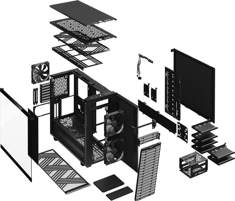 Корпус Fractal Design Define 7 Black (FD-C-DEF7A-02)