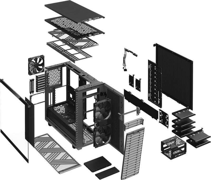 Корпус Fractal Design Define 7 Black (FD-C-DEF7A-08)