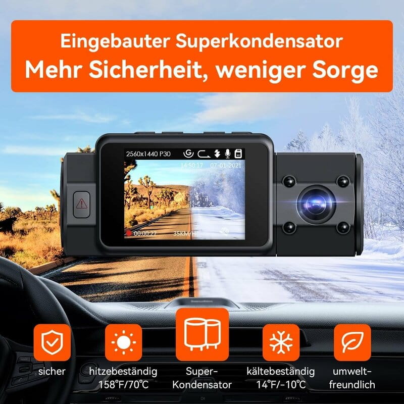 Видеорегистратор Vantrue N2S
