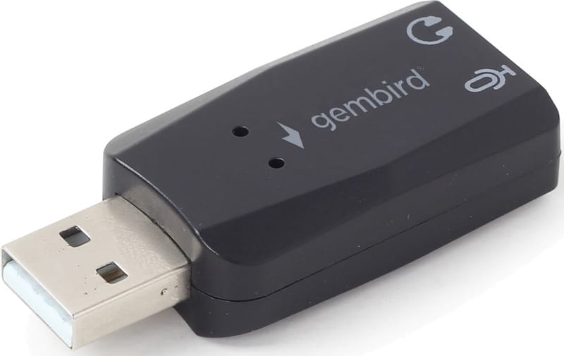 Звукова карта Gembird SC-USB2.0-01 Black