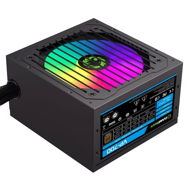 Блок питания GameMax VP-700-RGB Black, 700W