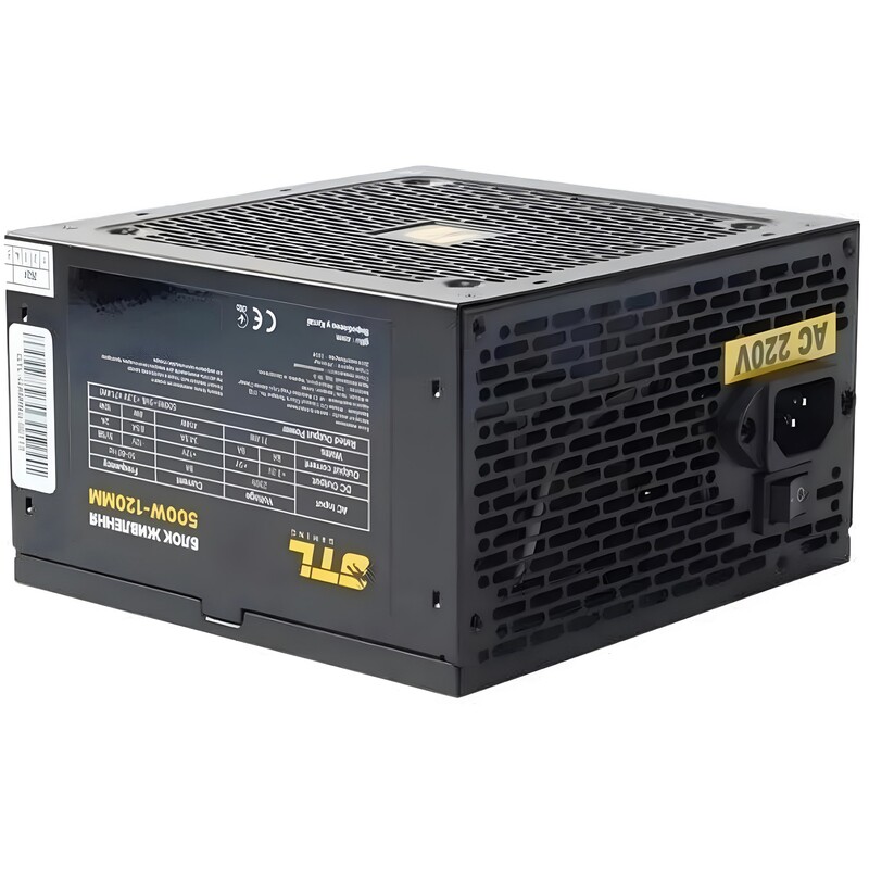 Блок живлення GTL Gaming Star (GTLGS500BK) 500W