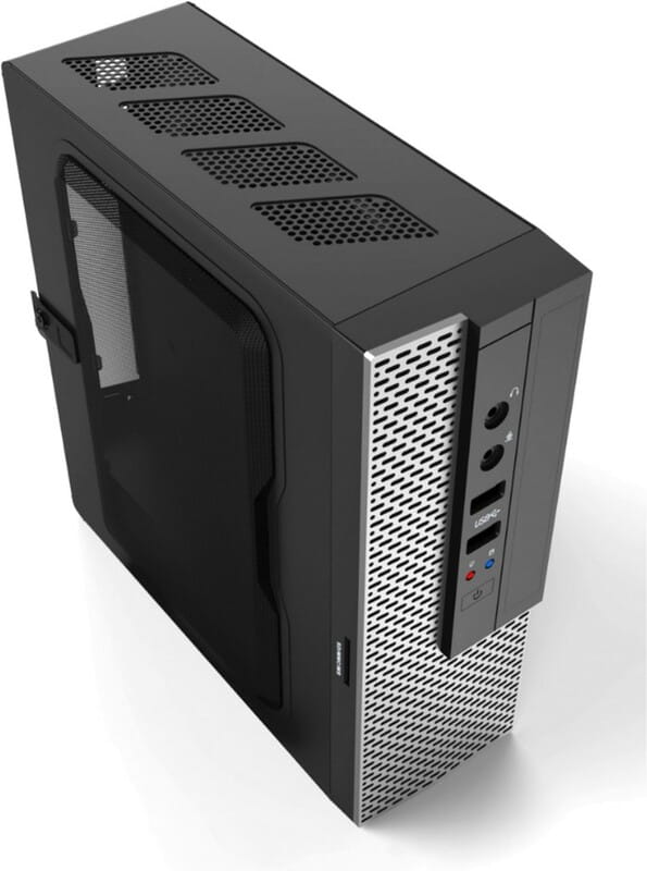 Корпус GameMax ST102 Black/Silver 200W