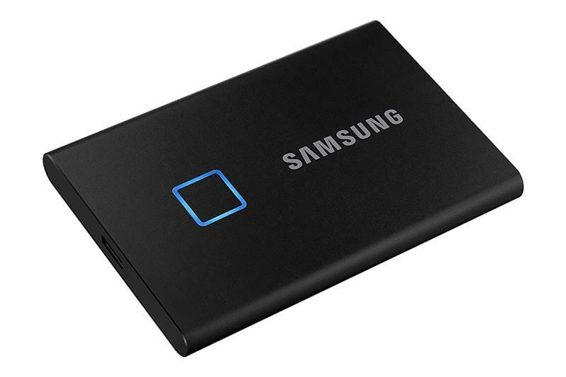 Накопичувач зовнішній SSD 2.5" USB 500GB Samsung T7 Touch Black (MU-PC500K/WW)