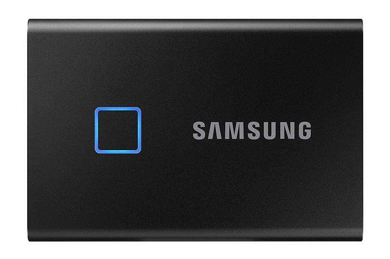 Накопитель внешний SSD 2.5" USB 500GB Samsung T7 Touch Black (MU-PC500K/WW)