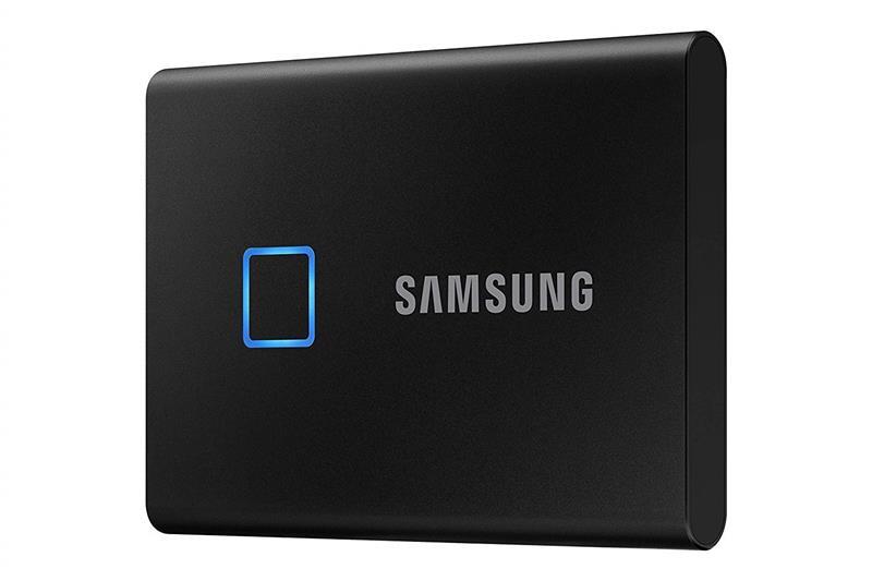 Накопичувач зовнішній SSD 2.5" USB 500GB Samsung T7 Touch Black (MU-PC500K/WW)