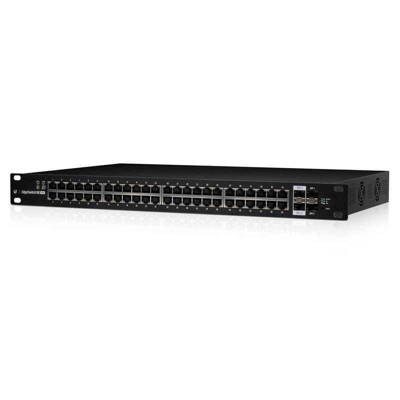 Коммутатор Ubiquiti EdgeSwitch ES-48-500W (48*GE PoE+/ Passive PoE,  2*SFP, 2xSFP+, 500W max)