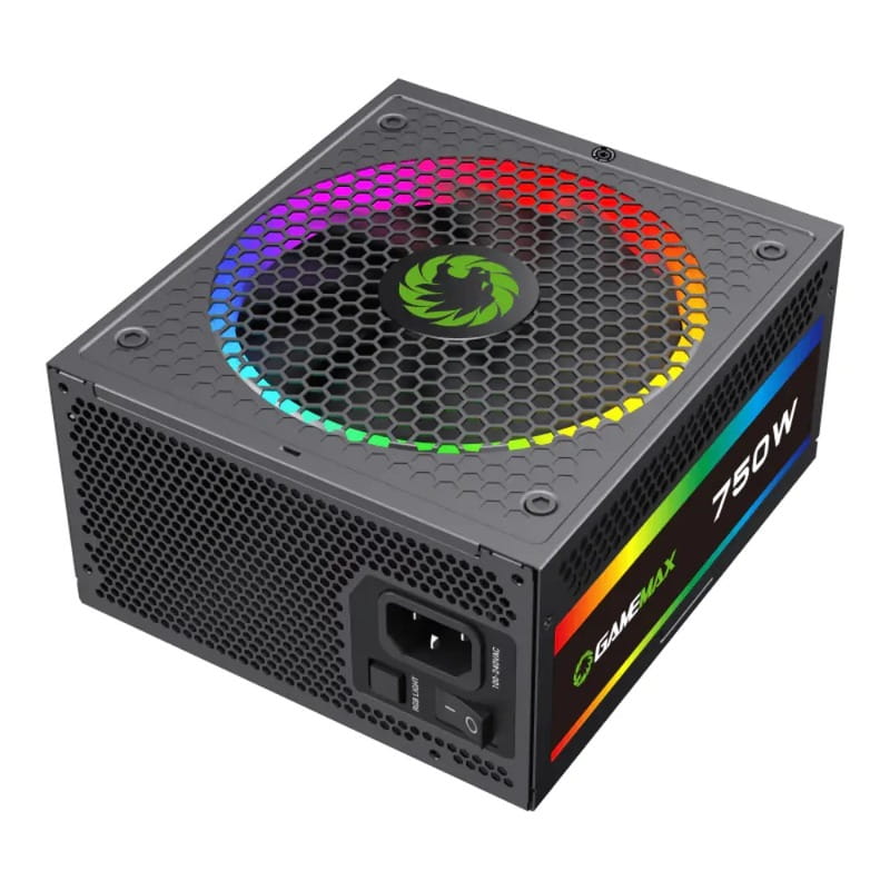 Блок питания GameMax RGB-750 PRO Black, 750W