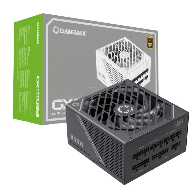 Блок питания GameMax GX-850 PRO BK (ATX3.0 PCIe5.0) Black, 850W