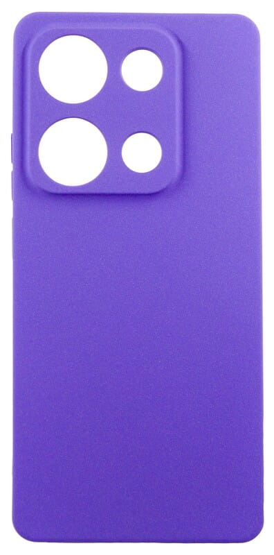 Чeхол-накладка Dengos для Xiaomi Redmi Note 14S Violet Full Glue (DG-KM-146) + защитное стекло