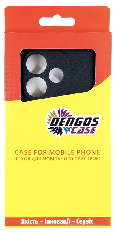 Чохол-накладка Dengos для Oppo A5 Pro Black Full Glue (DG-KM-150) + захисне скло