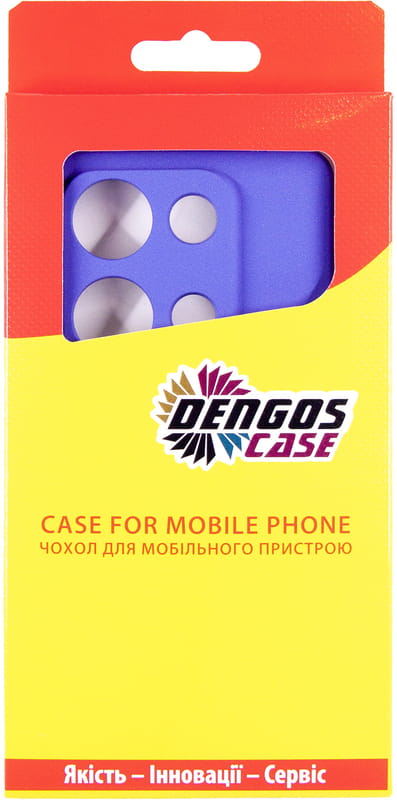 Чохол-накладка Dengos Carbon для Xiaomi Redmi Note 14S Violet (DG-TPU-CRBN-228)