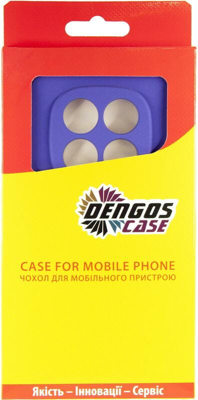 Чохол-накладка Dengos Carbon для Poco X7 5G Violet (DG-TPU-CRBN-230)