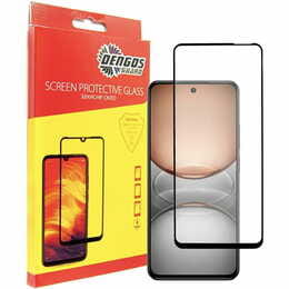 Захисне скло Dengos для Realme C75 Black Full Glue (TGFG-401)