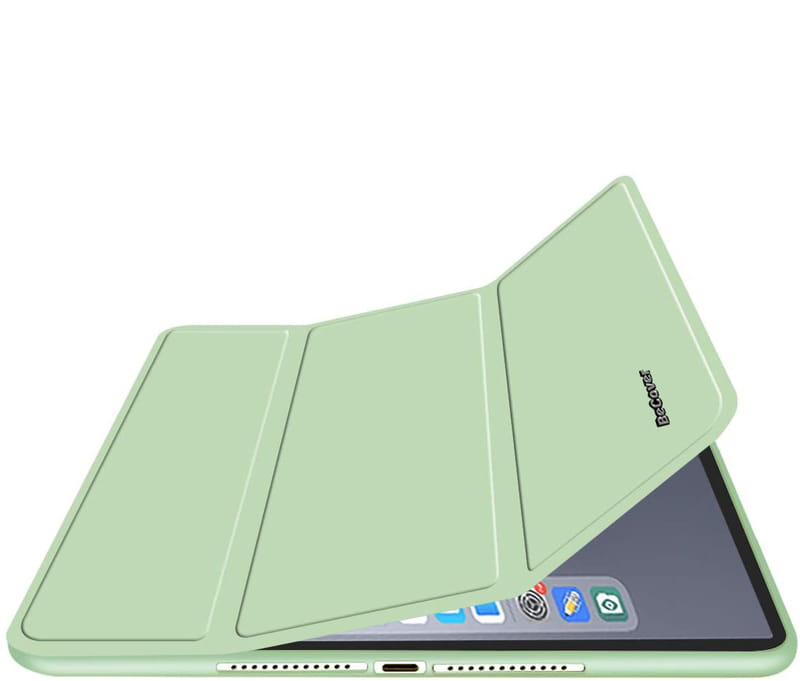 Чeхол BeCover Tri Fold Soft TPU с креплением Apple Pencil для Apple iPad Air 11" M2 2024 Green (711402)