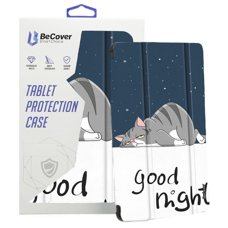 Чохол-книжка BeCover Smart Case для Xiaomi Pad 6S Pro 12.4" Good Night (711088)