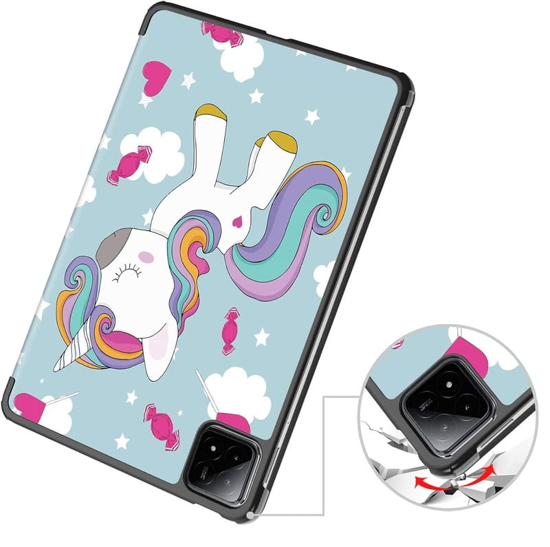 Чeхол-книжка BeCover Smart Case для Xiaomi Pad 6S Pro 12.4" Unicorn (711089)