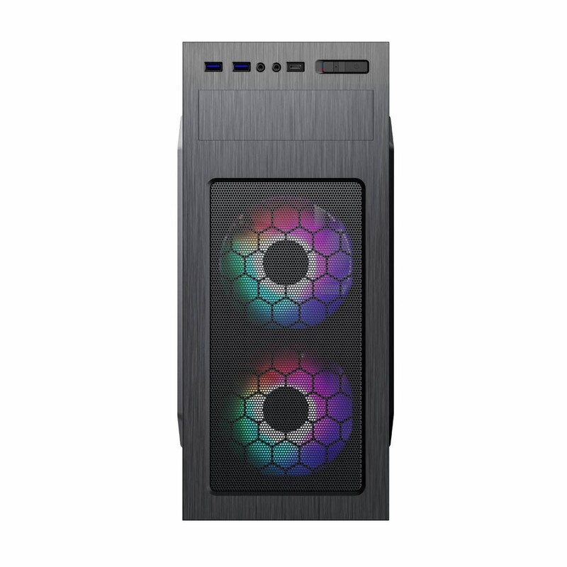 Корпус GameMax MT525-2U3TYC-500B Black 500W