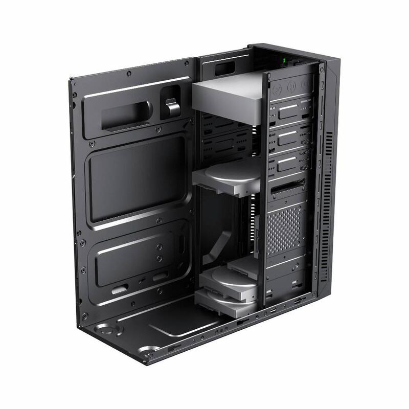 Корпус GameMax MT525-2U3TYC-500B Black 500W