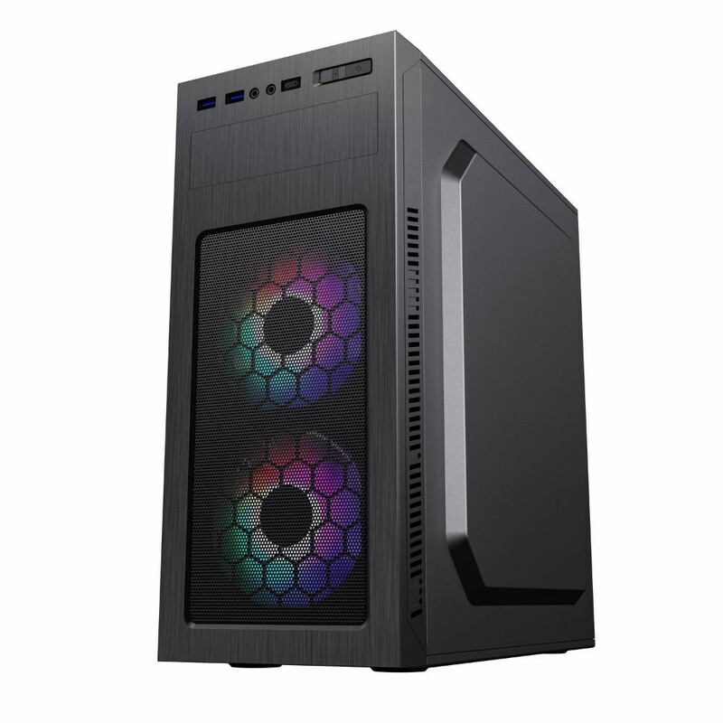 Корпус GameMax MT525-2U3TYC-500B Black 500W