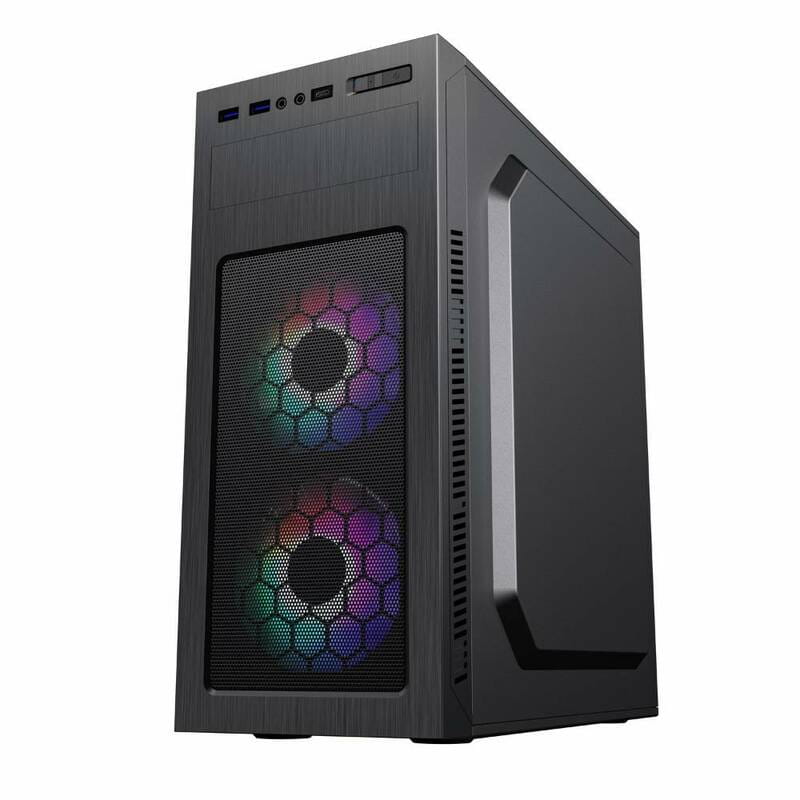 Корпус GameMax MT525-2U3TYC-500B Black 500W