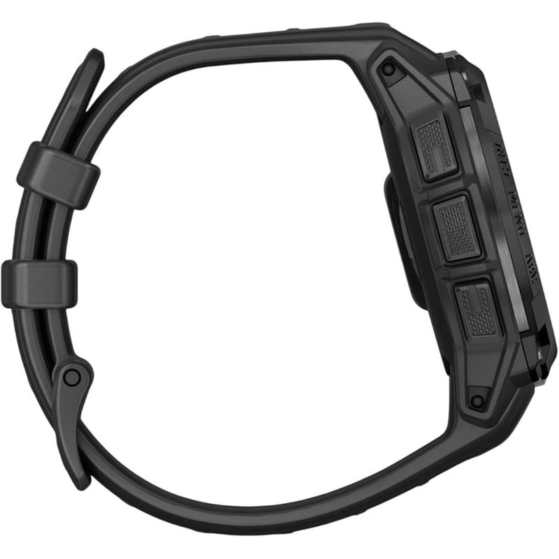 Смарт-годинник Garmin Instinct 3 45mm Tactical Solar Black with Black Silicone Band (010-02934-90)