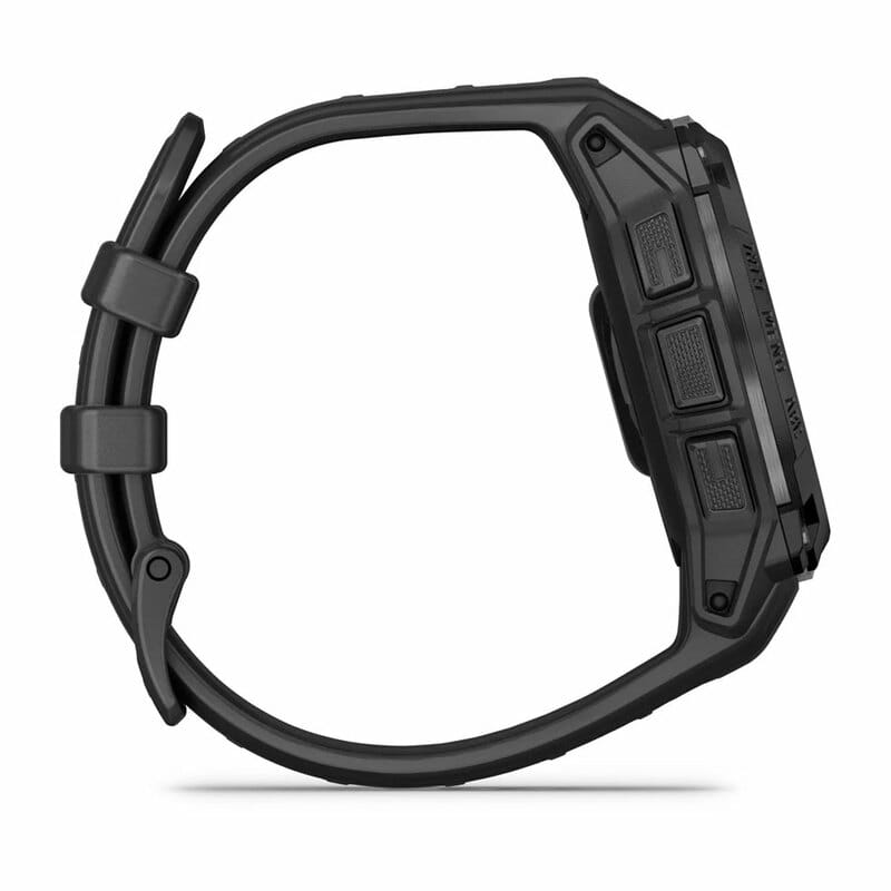 Смарт-часы Garmin Instinct 3 45mm Tactical Solar Black with Black Silicone Band (010-02934-90)