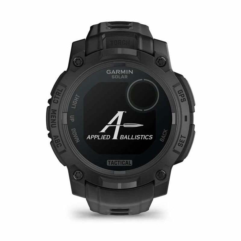 Смарт-часы Garmin Instinct 3 45mm Tactical Solar Black with Black Silicone Band (010-02934-90)