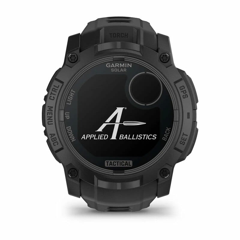 Смарт-часы Garmin Instinct 3 50mm Tactical Solar Black with Charcoal Silicone Band (010-02935-90)