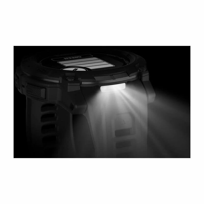 Смарт-годинник Garmin Instinct 3 50mm Tactical Solar Black with Charcoal Silicone Band (010-02935-90)