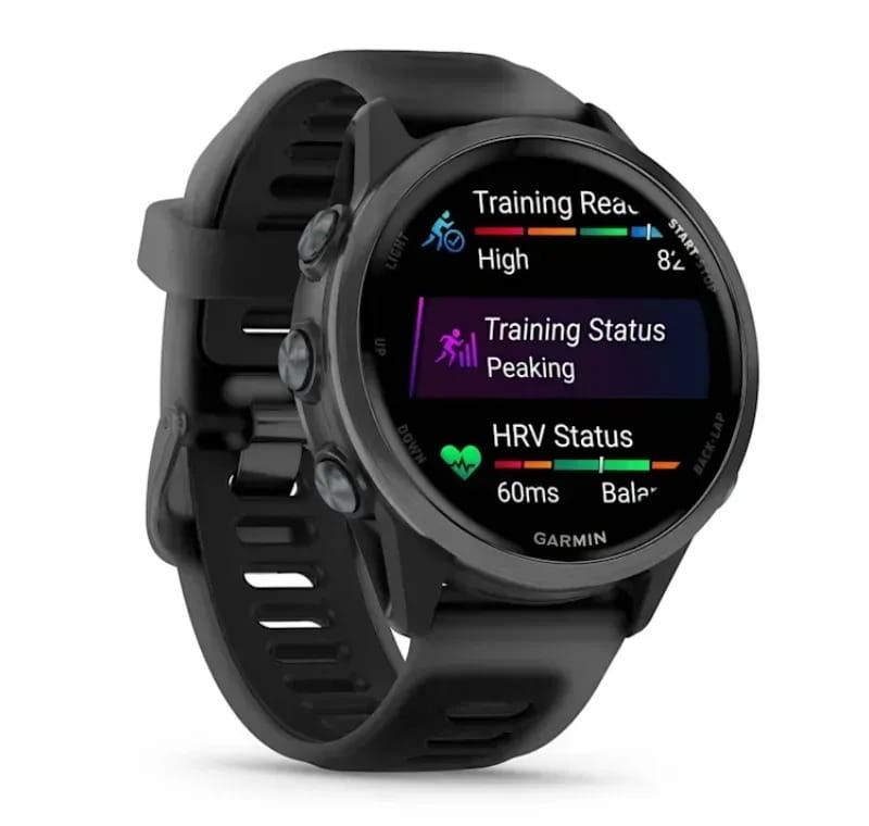 Смарт-часы Garmin Forerunner 570 42mm Slate Gray with Black/Translucent Black Silicone with Slate Buckle (010-02970-40)