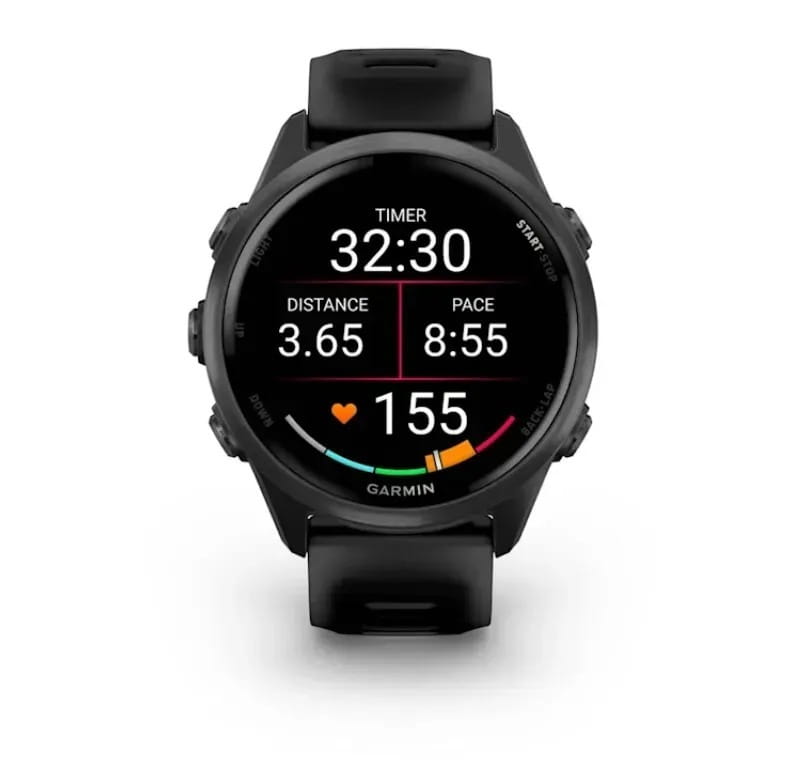 Смарт-часы Garmin Forerunner 570 42mm Slate Gray with Black/Translucent Black Silicone with Slate Buckle (010-02970-40)