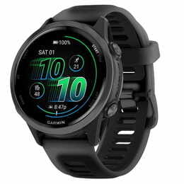 Смарт-часы Garmin Forerunner 570 42mm Slate Gray with Black/Translucent Black Silicone with Slate Buckle (010-02970-40)