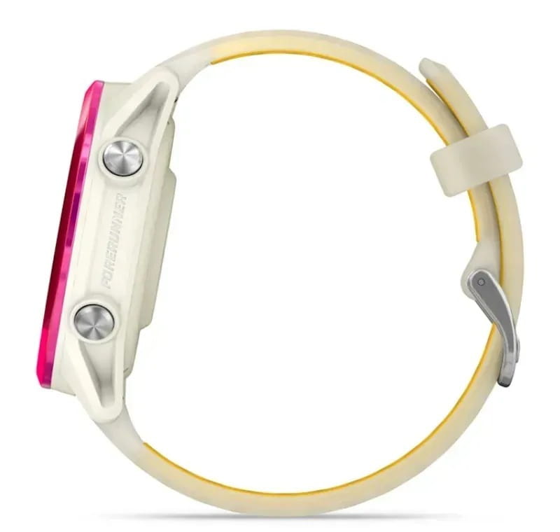 Смарт-часы Garmin Forerunner 570 42mm Raspberry with Mango/Translucent Bone with Silver Buckle (010-02970-42)