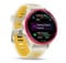 Фото - Смарт-часы Garmin Forerunner 570 42mm Raspberry with Mango/Translucent Bone with Silver Buckle (010-02970-42) | click.ua