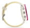 Фото - Смарт-часы Garmin Forerunner 570 42mm Raspberry with Mango/Translucent Bone with Silver Buckle (010-02970-42) | click.ua
