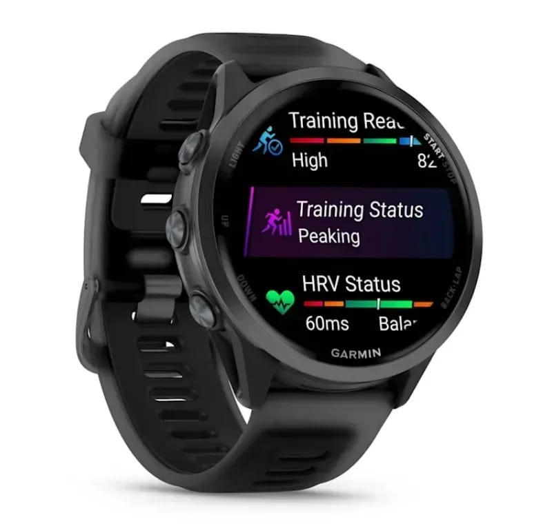 Смарт-часы Garmin Forerunner 570 47mm Slate Gray with Black/Translucent Black Silicone with Slate Buckle (010-02971-40)