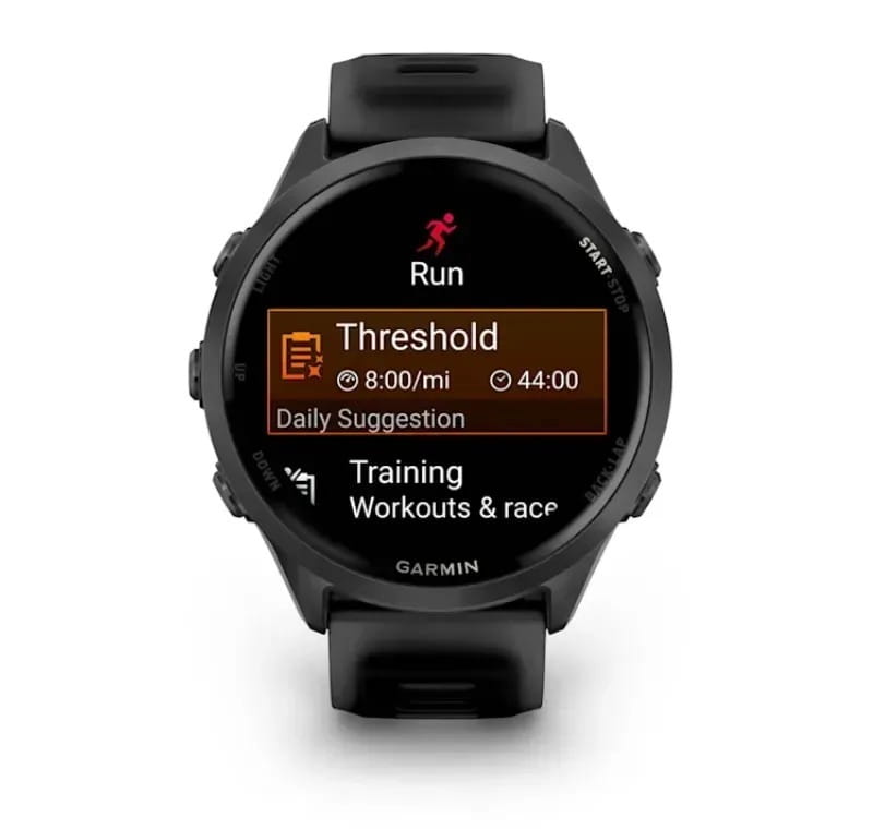 Смарт-часы Garmin Forerunner 570 47mm Slate Gray with Black/Translucent Black Silicone with Slate Buckle (010-02971-40)