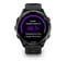 Фото - Смарт-часы Garmin Forerunner 970 Black Carbon Gray DLC Titanium with Black/Translucent Whitestone Silicone with Slate Buckle (010-02969-60) | click.ua