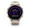 Фото - Смарт-часы Garmin Forerunner 970 French Gray Soft Gold Titanium with French Gray/Translucent Indigo Silicone with Soft Gold Buckle (010-02969-62) | click.ua