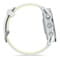 Фото - Смарт-часы Garmin Forerunner 970 Whitestone Titanium with Whitestone/Translucent Amp Yellow Silicone with Silver Buckle (010-02969-61) | click.ua