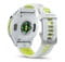 Фото - Смарт-часы Garmin Forerunner 970 Whitestone Titanium with Whitestone/Translucent Amp Yellow Silicone with Silver Buckle (010-02969-61) | click.ua