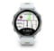 Фото - Смарт-часы Garmin Forerunner 970 Whitestone Titanium with Whitestone/Translucent Amp Yellow Silicone with Silver Buckle (010-02969-61) | click.ua
