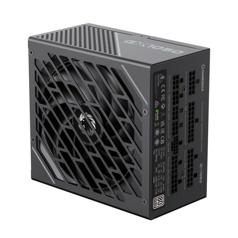 Блок живлення GameMax GX-1050 PRO BK (ATX3.0PCIe5.0) Black, 1050W