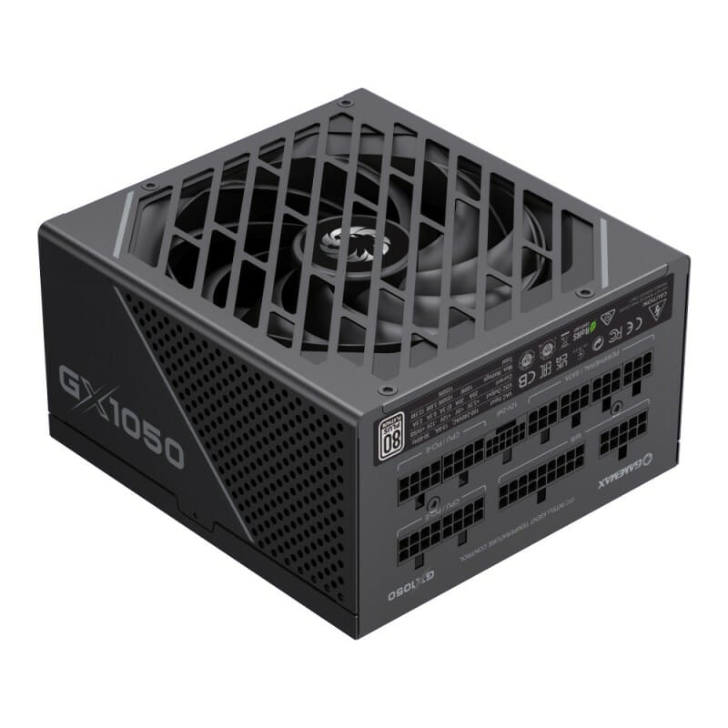 Блок живлення GameMax GX-1050 PRO BK (ATX3.0PCIe5.0) Black, 1050W