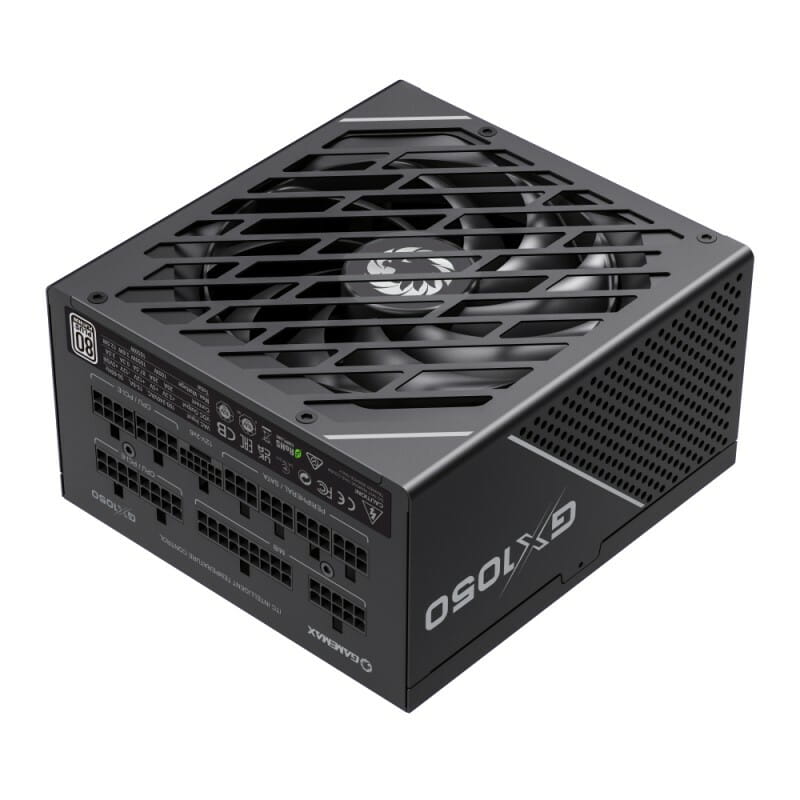 Блок живлення GameMax GX-1050 PRO BK (ATX3.0PCIe5.0) Black, 1050W