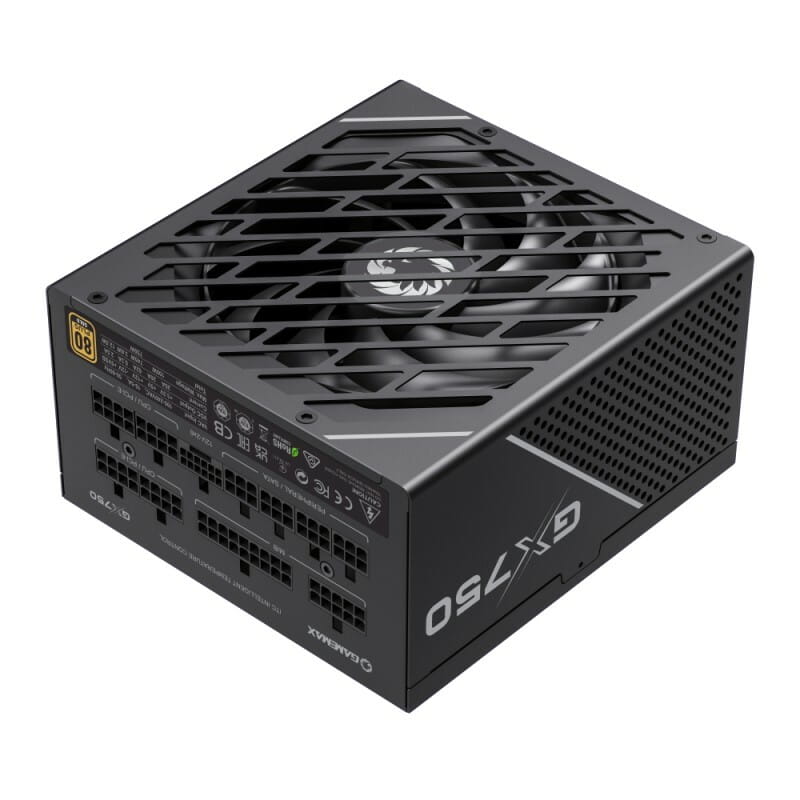 Блок живлення GameMax GX-750 PRO BK (ATX3.0 PCIe5.0) Black, 750W
