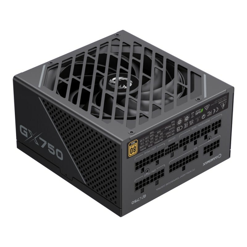 Блок живлення GameMax GX-750 PRO BK (ATX3.0 PCIe5.0) Black, 750W