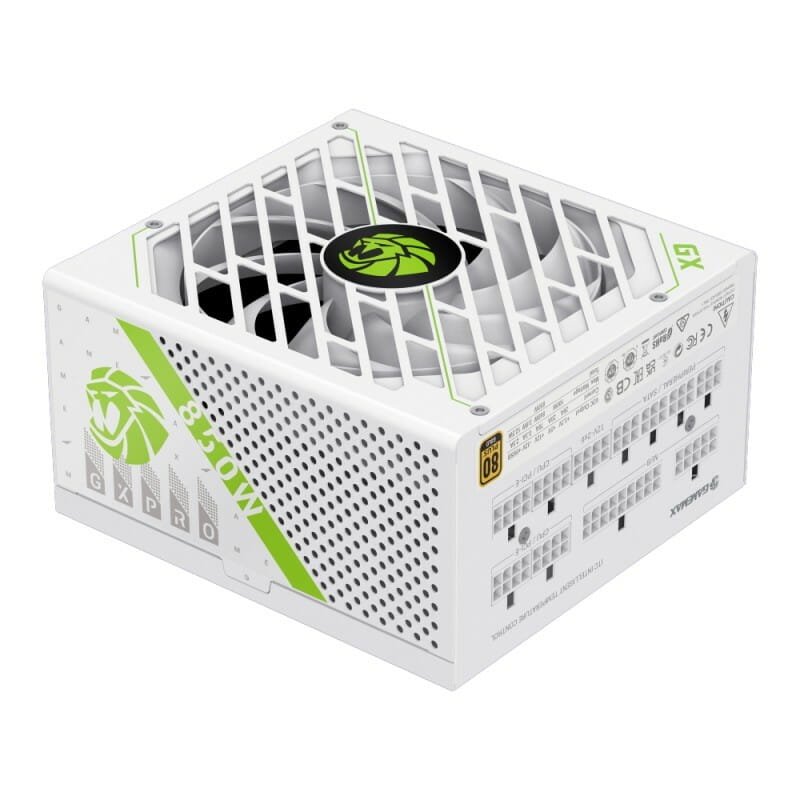 Блок живлення GameMax GX-850 PRO WT (ATX3.0 PCIe5.0) White, 850W