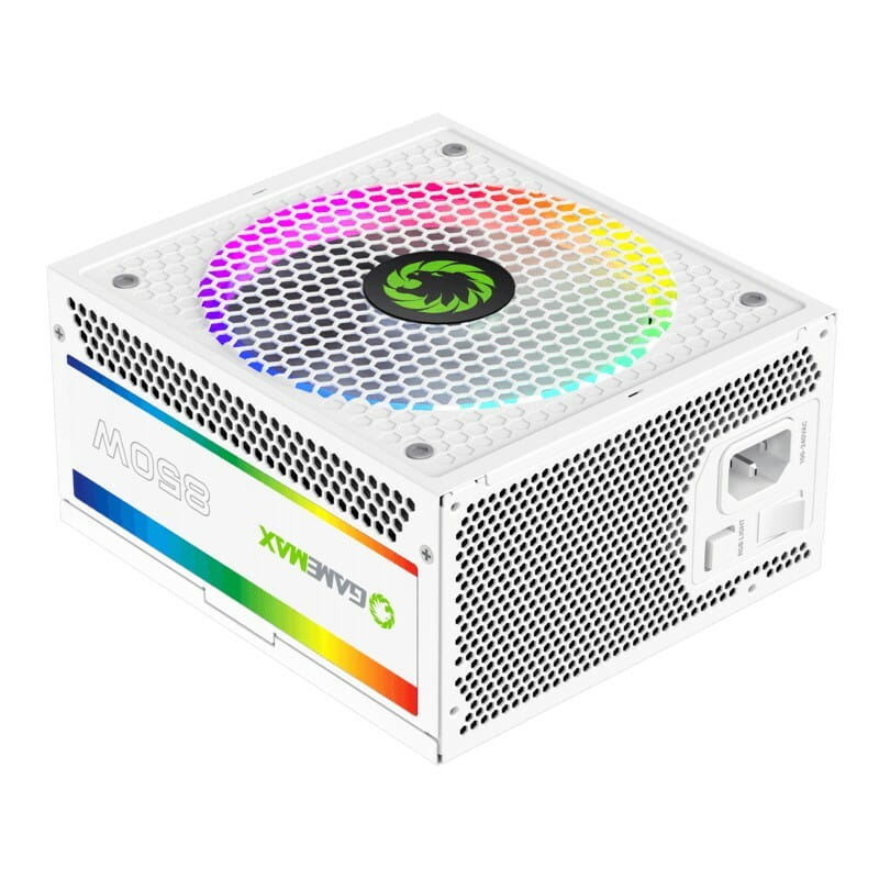 Блок живлення GameMax RGB850 PRO WH White, 850W